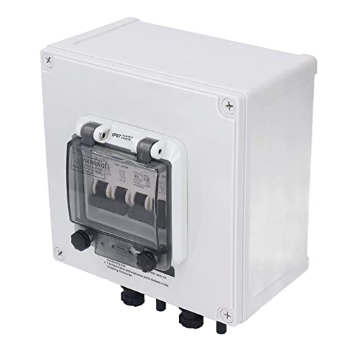 Solar Combiner Box, DC1000V PV Combiner Box 4KA ICU for RV