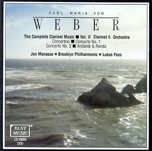 Weber: The Complete Clarinet Music, Vol.2