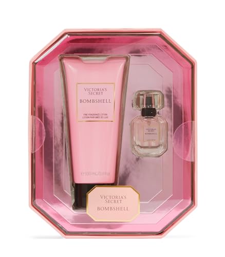 Victoria's Secret Bombshell Mini Fragrance Duo Gift Set: Mini Eau de Parfum & Travel Lotion