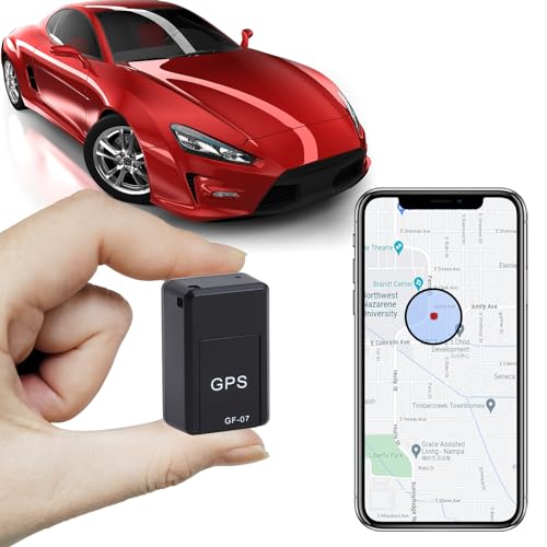 GPS Tracker for Vehicles,Car GPS Tracker Portable Real Time Magnetic GPS Tracking Device, Full Global Coverage Location GPS Tracker for Kids,Trucks/Person/Dogs.No Subscription Required/No Monthly Fee