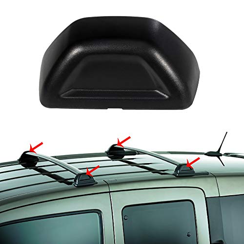 ECCPP Black Roof Rack End Covers Crossbars Cap Replacement Fit for 2003 2004 2005 2006 2007 2008 2009 2010 2011 for Honda Element Sport Utility,1PCS