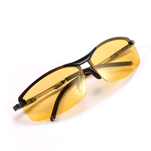 LJIMI Photochromic Sports Polarized Sunglasses for Men and Women Cycling Fishing Day and Night Driving Glasses UV Protection Eyewear Anti Glare/Radiation Eyeglasses Reduce Eye Fatigue Safety Googles