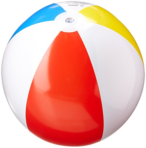 Intex FBA_59020Ep 3 Pack Glossy Panel Colorful Beach Ball Inflatable Pool, 20'
