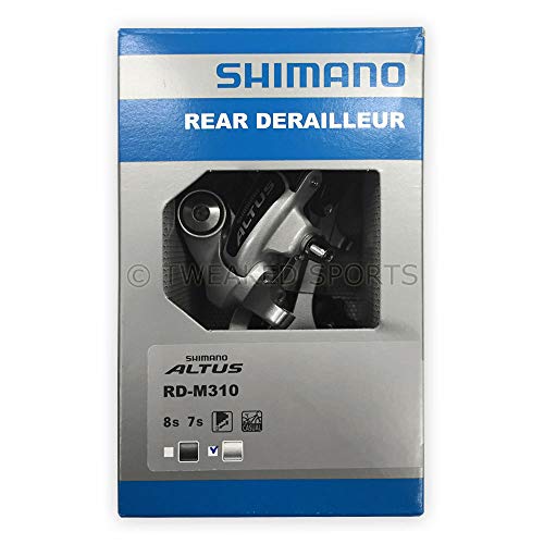 SHIMANO RD-M310 Altus 7/8-Speed Rear Derailleur, Silver