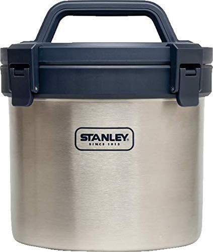Stanley Adventure Stay Hot 3qt Camp Crock Pot - Vacuum Insulated Stainless Steel Food Container - Keeps Food Hot for 12 Hrs & Cold for 16 Hrs