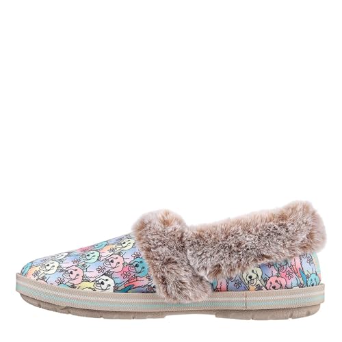 Skechers Women's Bobs Too Cozy Aloha Doodle Slipper Multi 9 Medium US