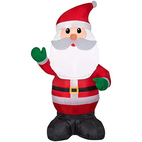 Gemmy Airblown Inflatable Santa Claus 4ft Everything Included