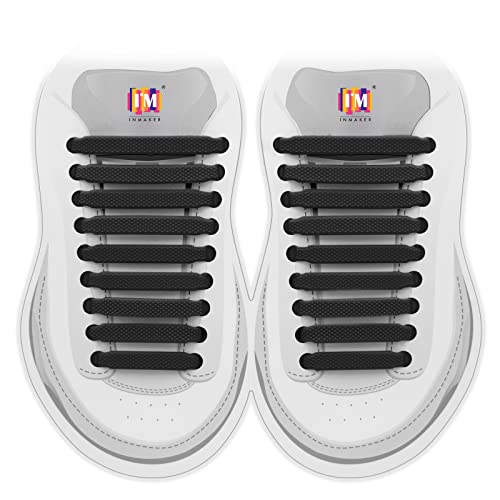 INMAKER No Tie Shoelaces for Kids and Adults, Elastic Shoelaces for Sneakers