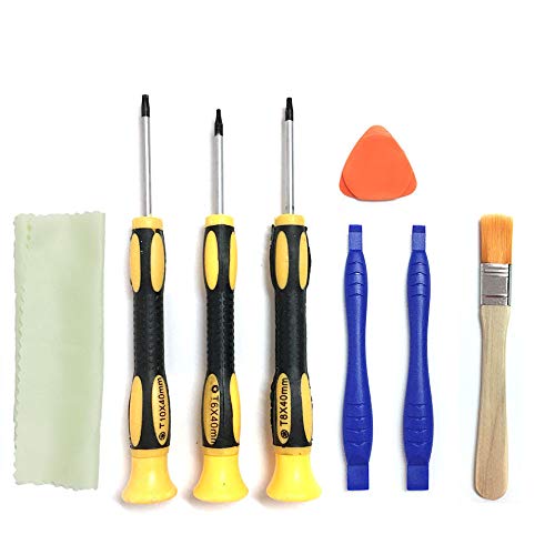 T8 T6 T10 Torx Screwdriver Tool Kit Set for Xbox One Xbox 360 Controller and PS3 PS4 Security Screw Driver Professional Spudger Prying Repair Tool