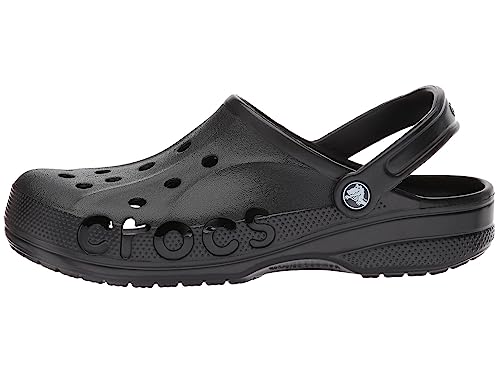 Crocs Baya Clog (Unisex) Black Men's 10, Women's 12 Medium