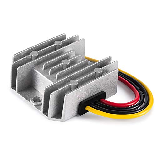 MGGi DC/DC Voltage Reducer Converter Regulator 12V 24V Step Down to 6V 10A 60W,Converter Regulator DC to DC Power Supply Module Buck Transformer,Waterproof Voltage Reducer,for Golf Cart,Forklifts,Car