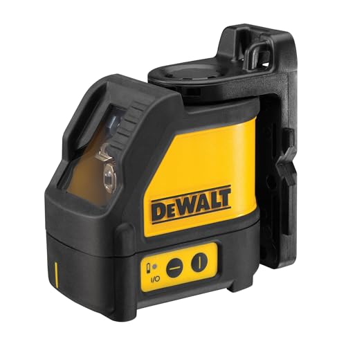 DEWALT Line Laser, Self-Leveling, Cross Line, Red Beam (DW088K)