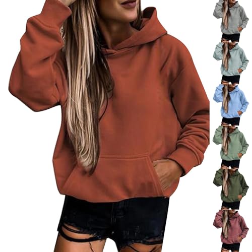 Clothes Teens Girls Fall Jacket Women Casual Long Sleeve Shirts for Women Crop Hoodies for Women Vintage Gifts for Women Brandy Melville Sweatshirts