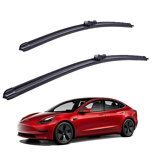 Spurtar 2 Wiper Blades 26' +19' for Tesla Model 3 2023-2020, Audi A3 Quattro 2015-2023, Audi S3 2015, Volkswagen CC 2018-2023, Passat Variant 2015-2023, Passat B8 2018-2023 Windshield Wipers Blade