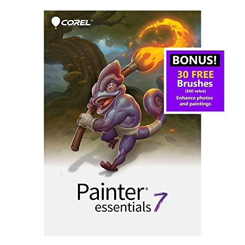 Corel Painter Essentials 7 | Digital Art Suite | Amazon Exclusive Includes Free PhotoMirage Express Valued at $49 [PC Download] [Old Version]