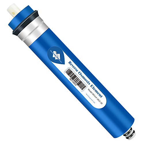 Membrane Solutions Reverse Osmosis Membrane 50 GPD 11.75'x1.75' RO Membrane Water Filter Replacement Fits Under Sink RO Drinking Water Purifier System 1-Pack
