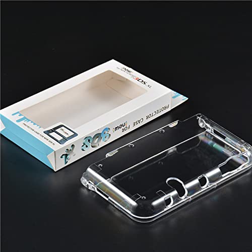 New 3DS XL Case - VSEER Ultra Clear Crystal Transparent Hard Shell Protective Case Cover Skin for New 2015 Nintendo 3DS XL LL - [Hinge Design]