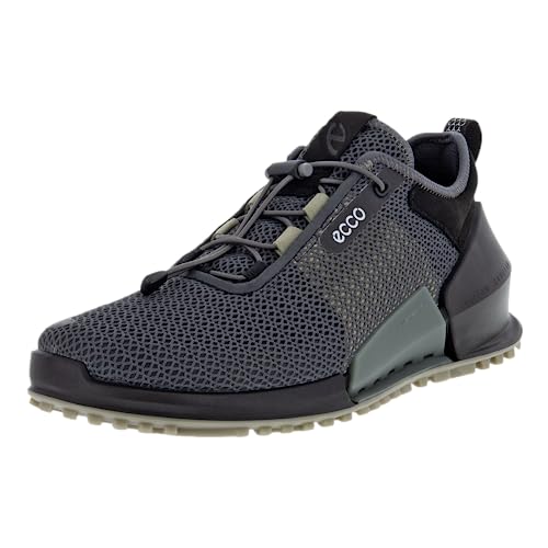 ECCO Men's Biom 2.0 Breathru Cross Trainer, Magnet/Black/VETIVER, 10-10.5