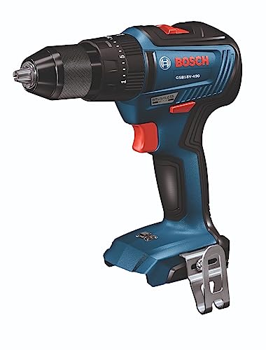 BOSCH GSB18V-490N 18V EC Brushless 1/2 In. Hammer Drill/Driver (Bare Tool)