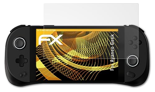 atFoliX Screen Protector compatible with Ayaneo Geek Screen Protection Film, anti-reflective and shock-absorbing FX Protector Film (3X)