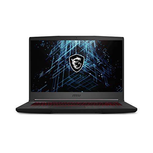 MSI GF65 Gaming Laptop: 15.6' 144Hz FHD 1080p, Intel Core i7-10750H 6 Core, NVIDIA GeForce RTX 3060, 16GB, 512GB NVMe SSD, WiFi 6, Red Keyboard, Win 10, Black (10UE-047)