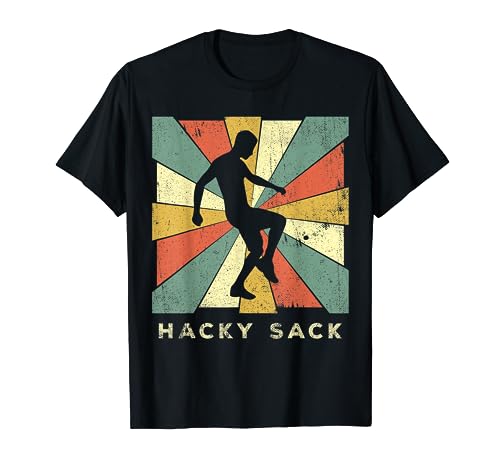 Vintage Hacky Sack Sport Retro Gift T-Shirt