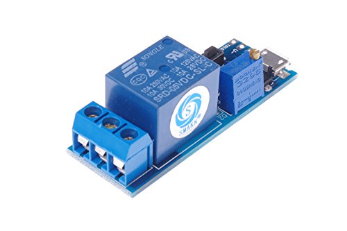 SMAKN Wide Voltage 5V-30V Power Supply Adjustable Trigger Delay Time Relay Module