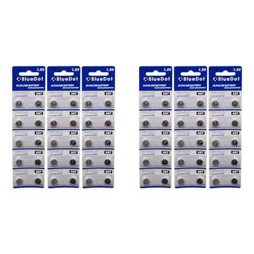 Bluedot Trading AG7 Batteries 1.5V Alkaline Button Cell SR57, LR57, SR927, SR926, LR927 for Hearing Aid, Watch, Toys, Other Electronic Products, 30 Count (Pack of 2)