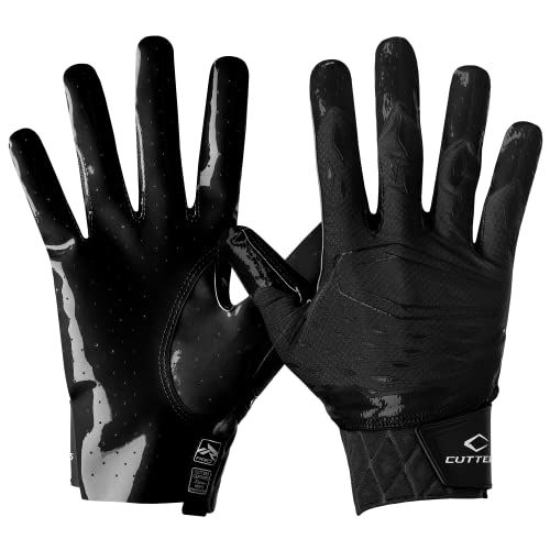 CUTTERS Rev Pro 5.0 Receiver Gloves Solid Black L
