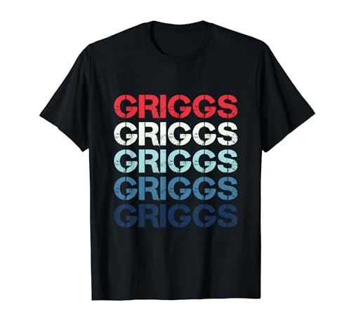 Griggs Name - Vintage Retro Griggs Name T-Shirt
