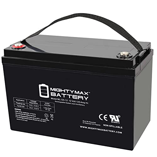 Mighty Max Battery 12V 125AH SLA Replacement Battery for Basement Watchdog 30HDC140S