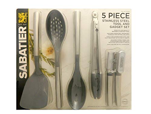 Sabatier Tool and Gadget Set, 5 piece, Gray