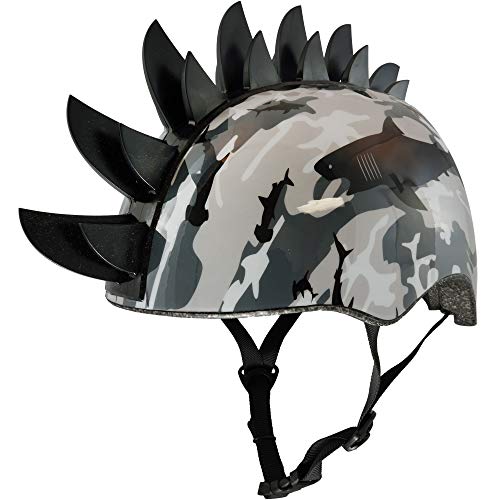 Raskullz Sharkmo Black Child Helmet 5+, one Size