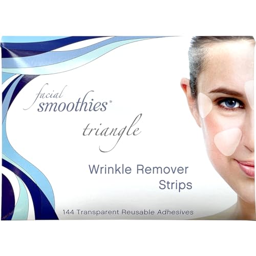 Facial Smoothies TRIANGLE Anti Wrinkle Strips, Triangular Anti-Wrinkle Patches