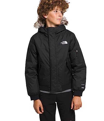 THE NORTH FACE Boys' Gotham Insulated Jacket, TNF Black 2, Large