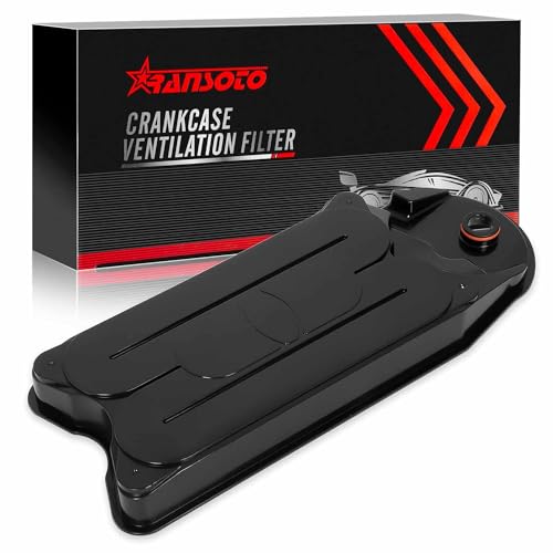 RANSOTO 6.7 Cummins Crankcase Ventilation Filter Compatible With 2008-2021 Dodge Ram 2500 3500 4500 5500 6.7L ISB Diesel Engines CCV Breather Element Replaces CV52001, 68002433AB, 68002433AC, 904-418