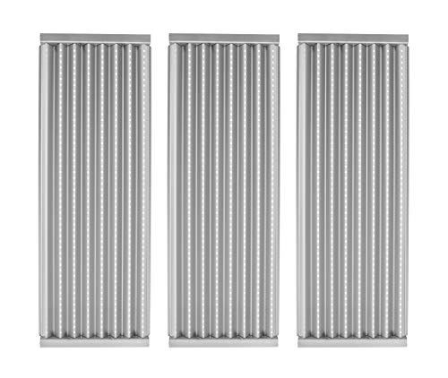 EasiBBQ 3-Pack Stainless Steel Emitter Plates for 2015 and Newer Char-Broil Commercial, Signature, Professional Series TRU-Infrared Gas Grills