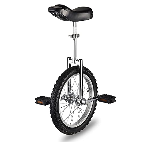 AW 16' Inch Wheel Unicycle Leakproof Butyl Tire Wheel Cycling Outdoor Sports Fitness Exercise Health Silver