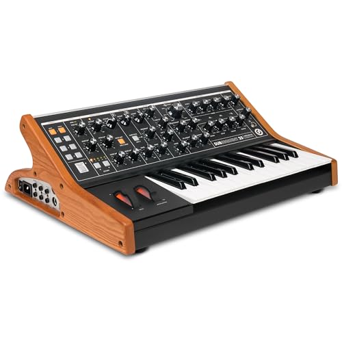 MOOG Subsequent 25 Paraphonic Analog Synthesizer and MIDI Keyboard with 25 Semi Weighted Keys, Headphone Amp, 16 Presets and Editor/Librarian Software