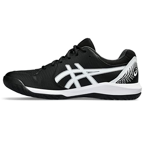 ASICS Men's Gel-Dedicate 8 Shoes, 10, Black/White