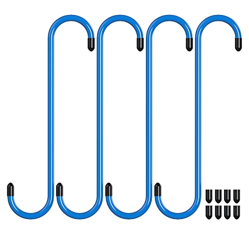 Bac-kitchen 4 Pcs Brake Caliper Hangers Brake Caliper Hooks with Rubber Tips Automotive Tool for Braking, Bearing, Axle and Suspension Work