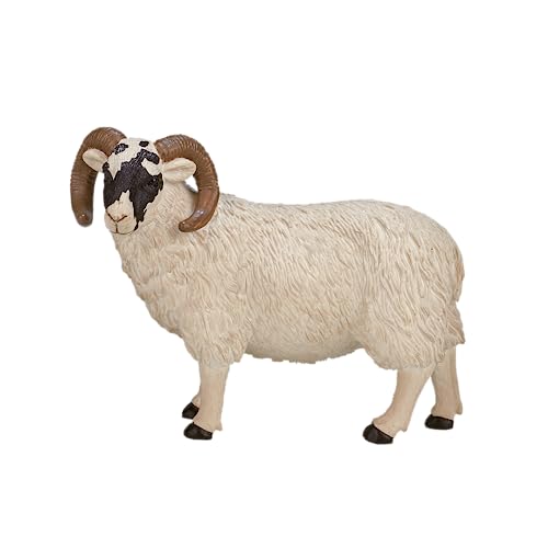 MOJO Black Faced Sheep (Ram) Toy Figure