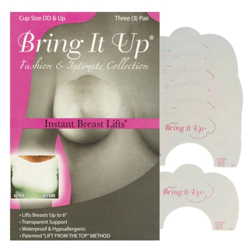 Bring It Up Instant Breast Lift - Plus Size - 3 Pairs