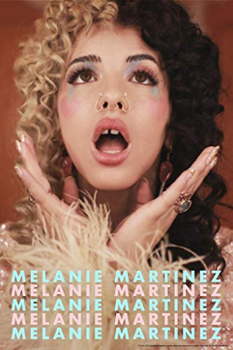 Melanie Martinez Repeating Name Crybaby Detention K12 Album Music Merch Thick Paper Sign Print Picture 8x12