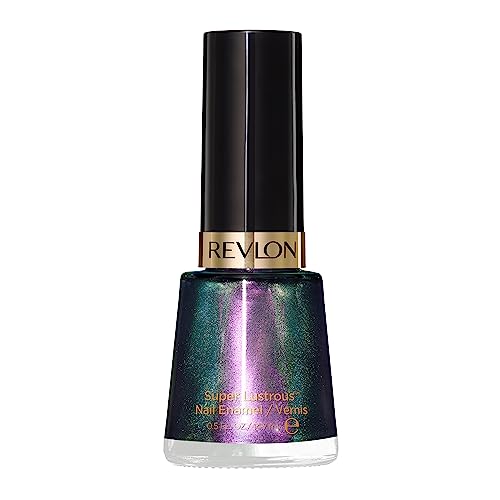 Revlon Nail Polish, Super Lustrous Nail Enamel Polish, Chip Resistant & Longwear Formula, High Shine Finish, 120 Amethyst Smoke, 0.5 Fl Oz