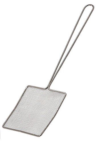 Browne 5' Nickel-Plated Fine Mesh Skimmer