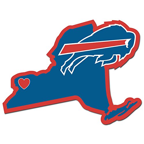 Siskiyou Sports NFL Fan Shop Buffalo Bills Home State Decal One Size Team Color, 10.00' x 0.25'