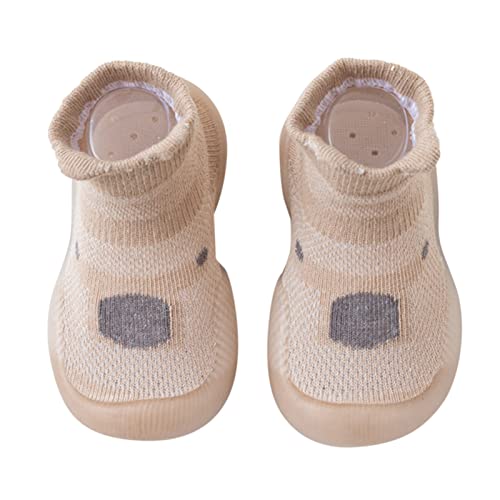 Baby Boy Girls First-Walking Training Shoes Cute Knit Sneakers Non Slip Indoor Floor Slipper for Infant Boys Girls Baby Halloween Outfit