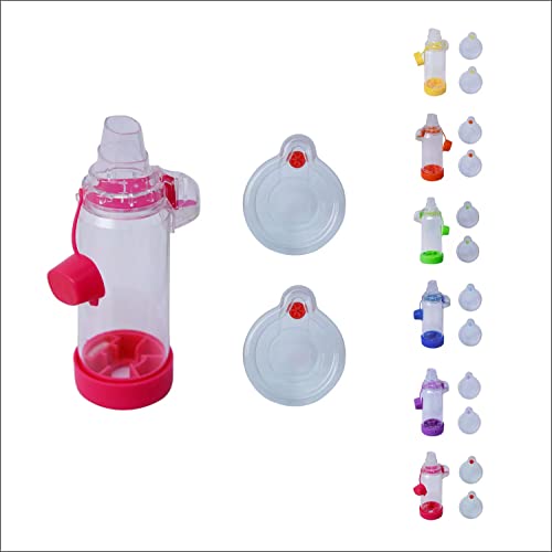 Ramixi Spacer for Adult and Kids 2 Masks (2 Masks/Pink/Adult)