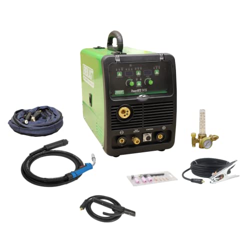 New PowerMTS 141Si MIG/TIG/Stick 140 Amp IGBT Welder 110V Input Voltage